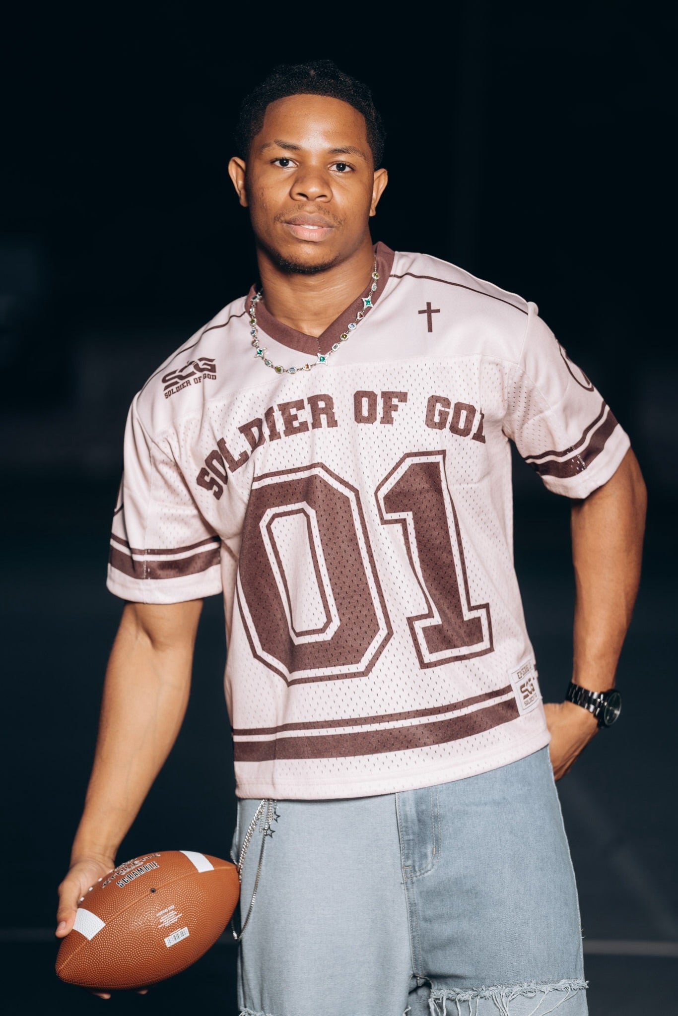Cream Soldier of God Jersey