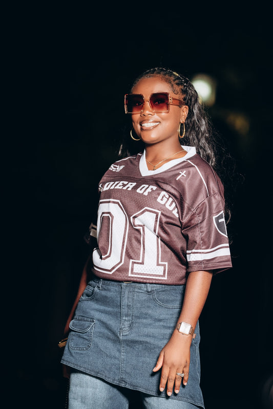 Brown Soldier of God Jersey